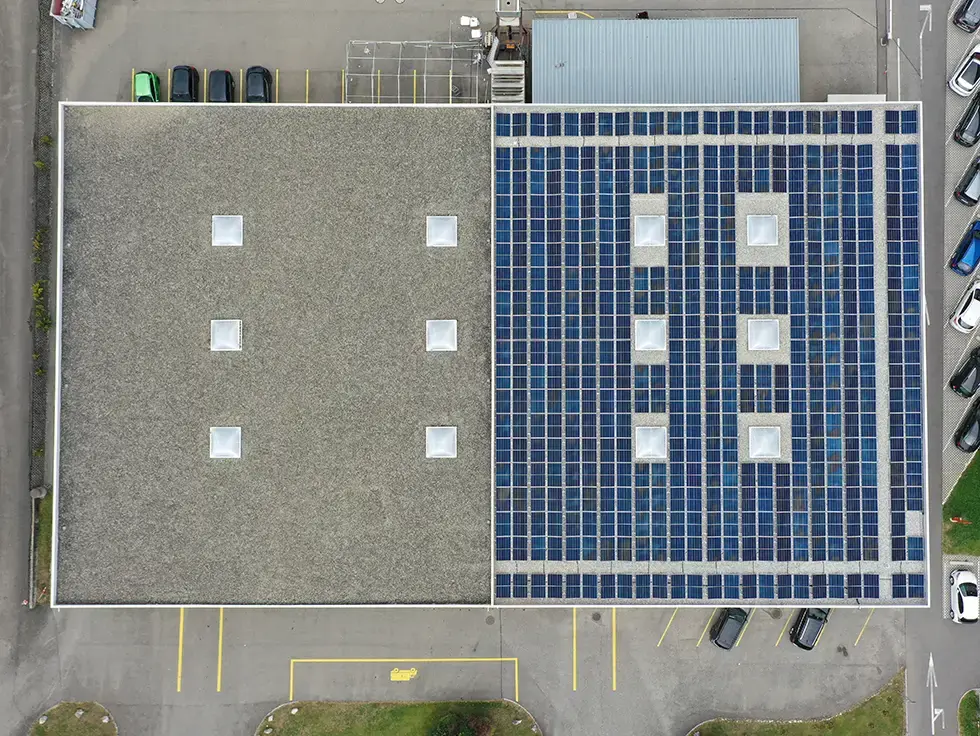 Photovoltaikanlage für die Lucoma AG